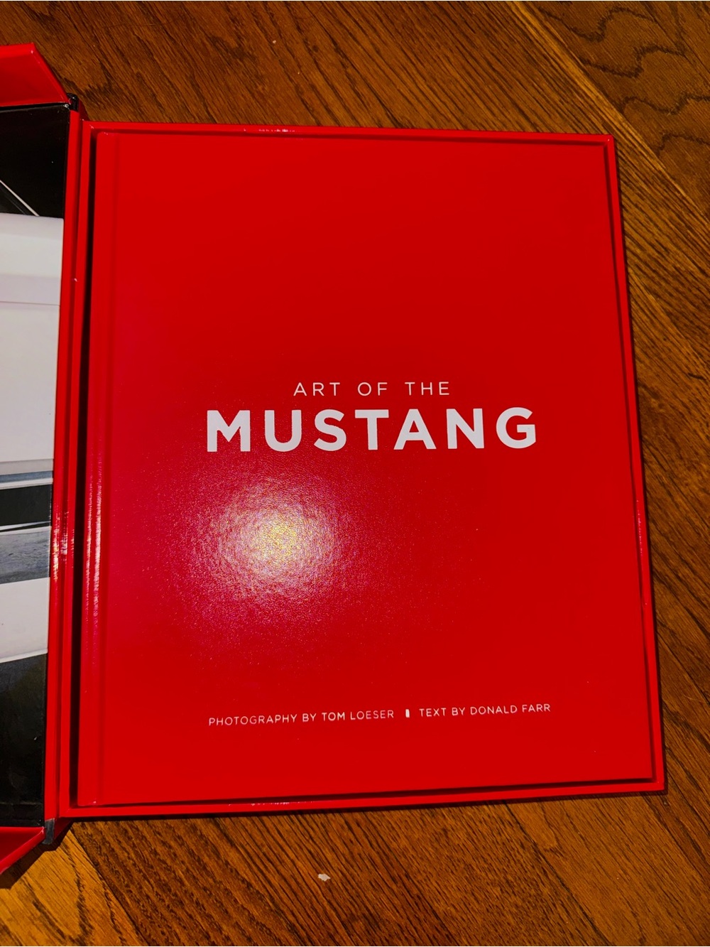 Ford Art of the Mustang — Black with Red & Blue Accents - Picture 3 of 5